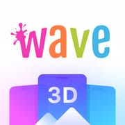 Wave Live Wallpapers Maker 3D Icon